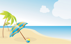 Animated beach clipart - Clipartix