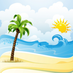 64+ Beach Clipart | ClipartLook