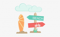 Beach - Cute Beach Clipart - Free Transparent PNG Download - PNGkey