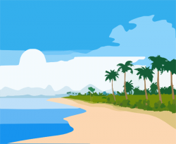 Beach Ocean Cliparts - Cliparts Zone