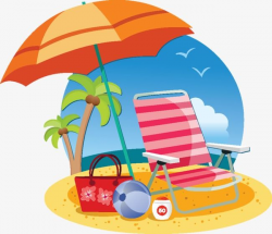 Beach Chairs, Chair, Summer, Beach PNG Transparent Image and Clipart ...