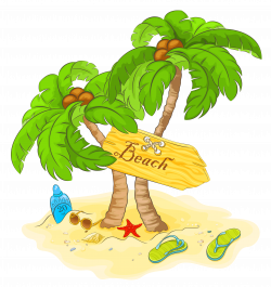 Beach Clip art - Transparent Beach Palm Decor PNG Clipart png ...