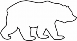 Bear Outline | Free download best Bear Outline on ClipArtMag.com