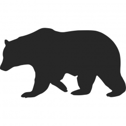Free Bear Silhouette, Download Free Clip Art, Free Clip Art on ...