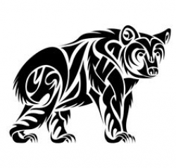 21 Best Tribal bear images in 2018 | Bear tattoos, Bear art, Draw