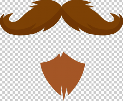 Moustache Beard Computer Icons , Mustache Beard , brown ...
