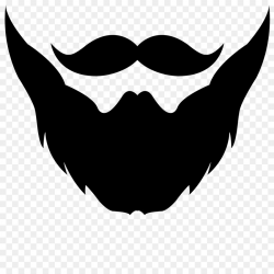 Moustache Cartoon clipart - Beard, Moustache, Black ...
