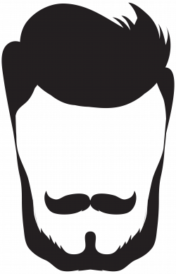 Hipster Hair and Beard PNG Clip Art | Gallery Yopriceville ...
