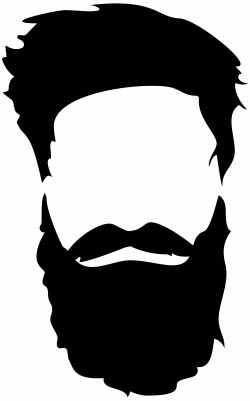Beard Silhouette Royalty-free - beard and moustache png ...