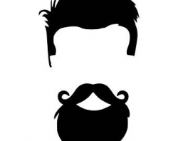 Mustache Silhouette Clipart | Free download best Mustache ...
