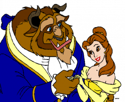 Beauty and the beast clip art clip art library gif - Clipartix