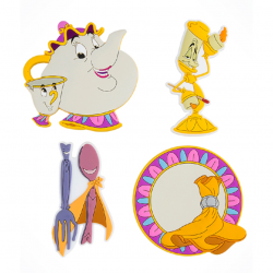 Disney Magnet Set - Beauty & the Beast - Be Our Guest