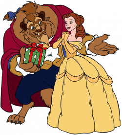 Beauty and the Beast Christmas Clip Art | Disney Clip Art Galore