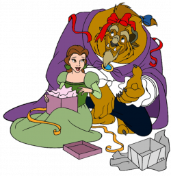 Beauty and the Beast Christmas Clip Art | Disney Clip Art Galore
