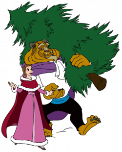 Beauty and the Beast Christmas Clip Art | Disney Clip Art Galore