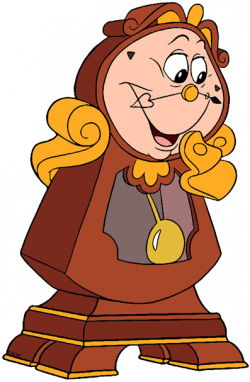 Lumiere and Cogsworth Clip Art | Disney Clip Art Galore