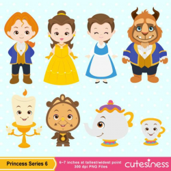 Beauty beast clipart | Clip art, Beauty, the beast, Disney ...