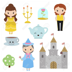 Beauty And The Beast Castle Clipart