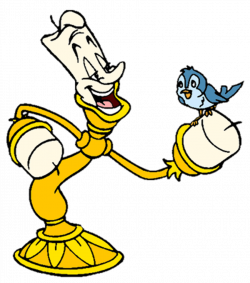 Lumiere, Cogsworth and Fifi Clip Art 2 | Disney Clip Art Galore