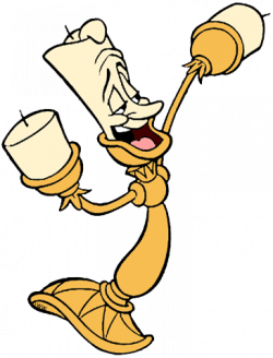 Lumiere, Cogsworth and Fifi Clip Art 2 | Disney Clip Art Galore