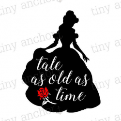 Beauty And The Beast Silhouette Clip Art at GetDrawings.com ...