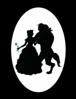 Free Beauty And The Beast Silhouette Png, Download Free Clip ...