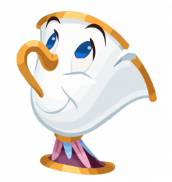 Chip Beauty And The Beast Clipart