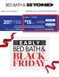 30% off $50 purchase Bed Bath Beyond - Chicago on the Cheap