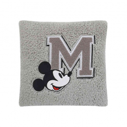 Disney® Mickey Mouse Sherpa Decorative Pillow in Grey | Bed ...