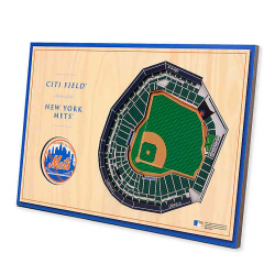MLB New York Mets 3D StadiumView Desktop Display | Bed Bath ...