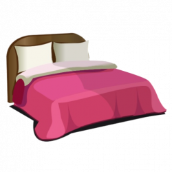 Bed Cartoon Clipart For Bedroom Transparent Png - AZPng