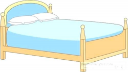 Free Bed Clipart blue bed, Download Free Clip Art on Owips.com