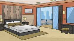 Bed Cartoon No Background Color Clipart - Clip Art Library