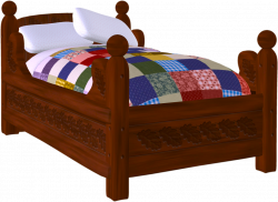 Bedroom clipart cute bed pencil and in color bedroom – Gclipart.com