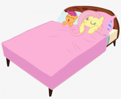 Png Download Bed Clipart Jokingart Com - Cute Cute Cartoon Bed ...