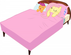 Girly clipart bed, Girly bed Transparent FREE for download on ...