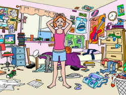Clipart No Messy Bedroom & Free Clip Art Images #28528 ...