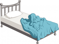 Messy bed clipart - Clip Art Library