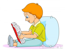 Reading in bed clipart 3 » Clipart Portal