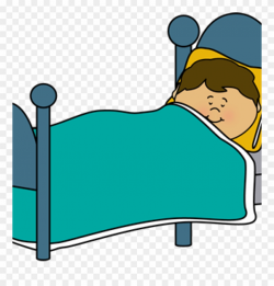 Png Library Sleep Clipart - Boy Sleeping On The Bed Clipart ...
