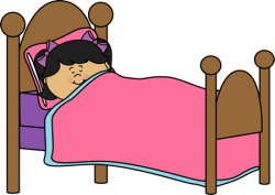 Sleeping on bed clipart collection - ClipartAndScrap