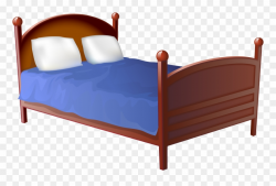 Bed Clipart Transparent Background - Png Download (#125826) - PinClipart