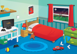 Boys Bedroom Cliparts - Cliparts Zone