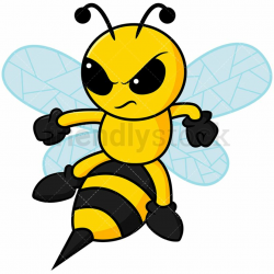 Angry Bee About To Sting | bees | Bee, Bee art, Dragon illustration