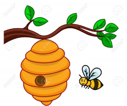 Bee clipart beehive, Bee beehive Transparent FREE for download on ...