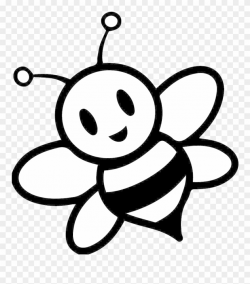 Bee Clipart Black And White Wallpaper Hd Images Honey - Honey Bee ...