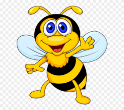 2 Bee Clipart, Bee Cards, Bee Pictures, Bee - Cartoon Bee - Png ...