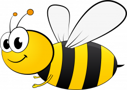 Cartoon Bee by @GDJ, Cartoon Bee from pixabay., on @openclipart | yw ...