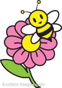 Flower and a Bee | Character design | Animated bee, Cartoon bee, Bee ...