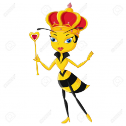 Stock Vector | Tattoos | Queen bees, Bee, Bee images